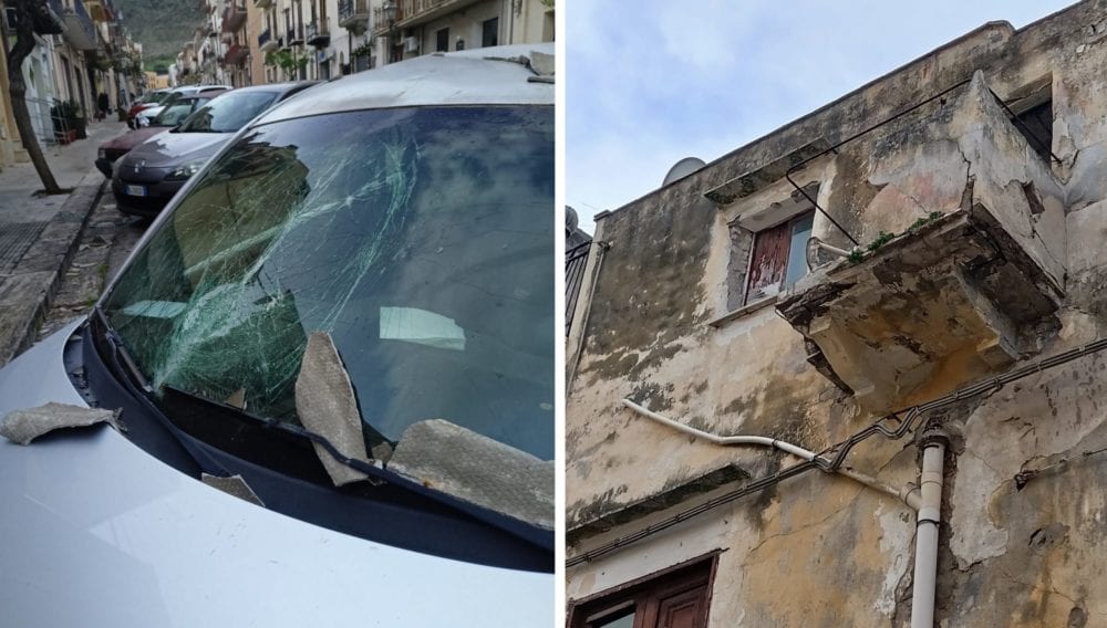 Crollano alberi, calcinacci e balconi. Centri storici sempre più a rischio