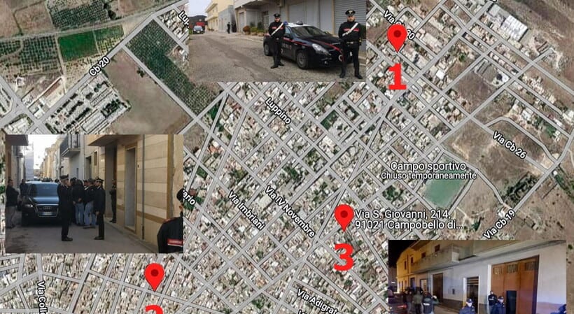 Perquisizioni a Campobello anche per avvocato Messina. Affari in Svizzera dei fedelissimi di 'Don Matteo'