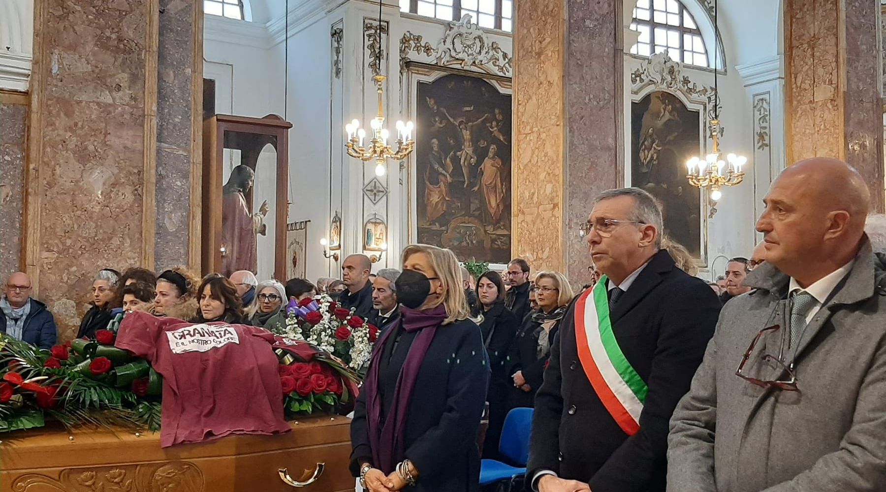Ultimo saluto al castellammarese Gregory Bongiorno, offerte devolute in beneficienza