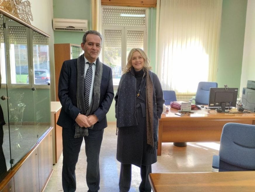 Il sindaco di Marsala in visita al Convitto Audiofonolesi, contributo economico anche dal comune