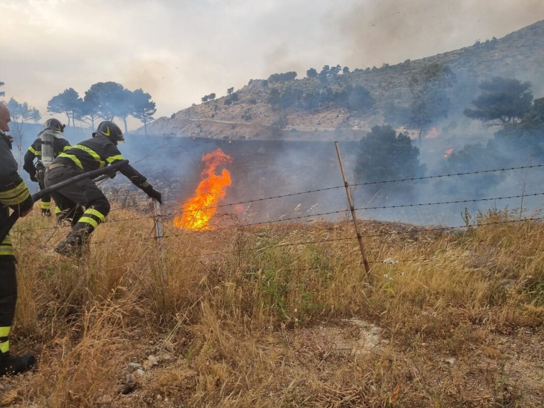 Prevenzione incendi boschivi ad Erice, il comune crea una task force