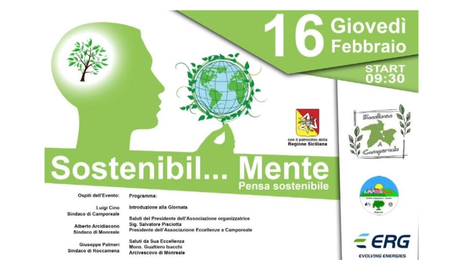 'Sensibil...Mente. Pensa sostenibile', evento per gli srudenti a Camporeale