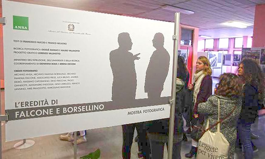 "L'eredità di Falcone Borsellino", mostra fotografica dell'ANSA a Castelvetrano
