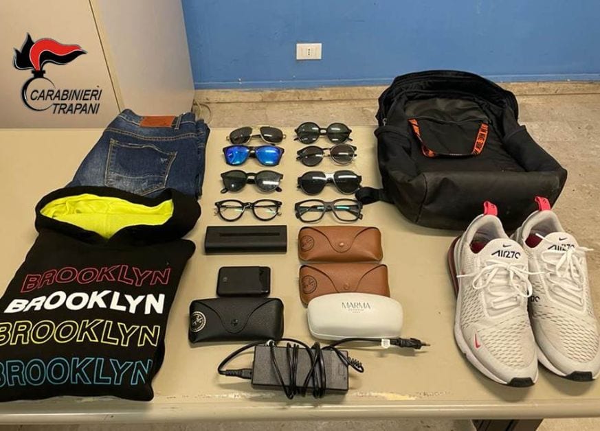 Furto in appartamento a Erice Casa Santa, refurtiva recuperata. Indagini sul fuggitivo
