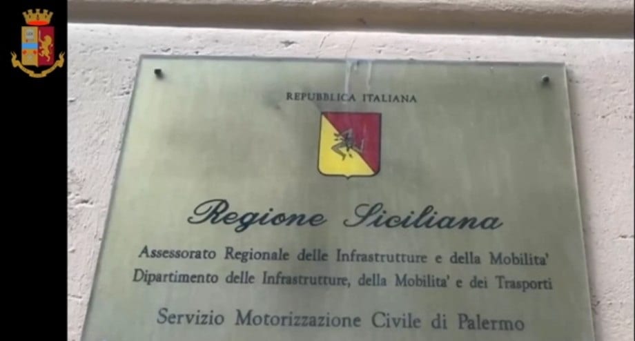 Motorizzazione, illeciti nelle pratiche, 21 arresti nel palermitano. Anche un partinicese