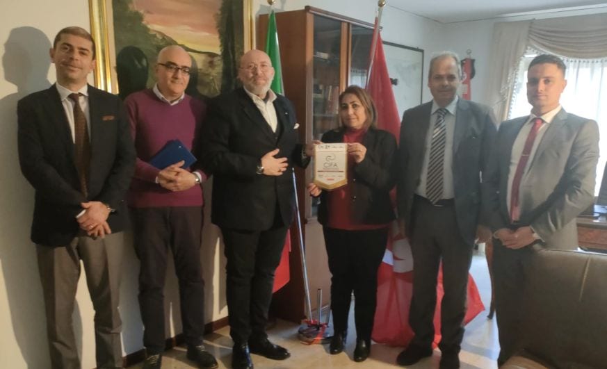 Cooperazione politica e di lavoro Italia - Tunisia, CIFA Trapani incontra console Hermi