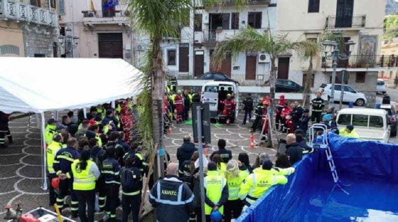 Formazione e addestramento Vigili del Fuoco in congedo, 150 volontari a Capaci