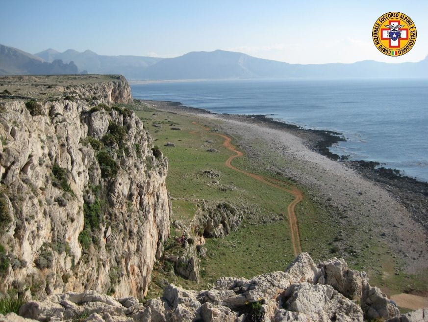 Recupero climber in difficoltà a San Vito Lo Capo, intervento del Soccorso Alpino Speleologico Siciliano