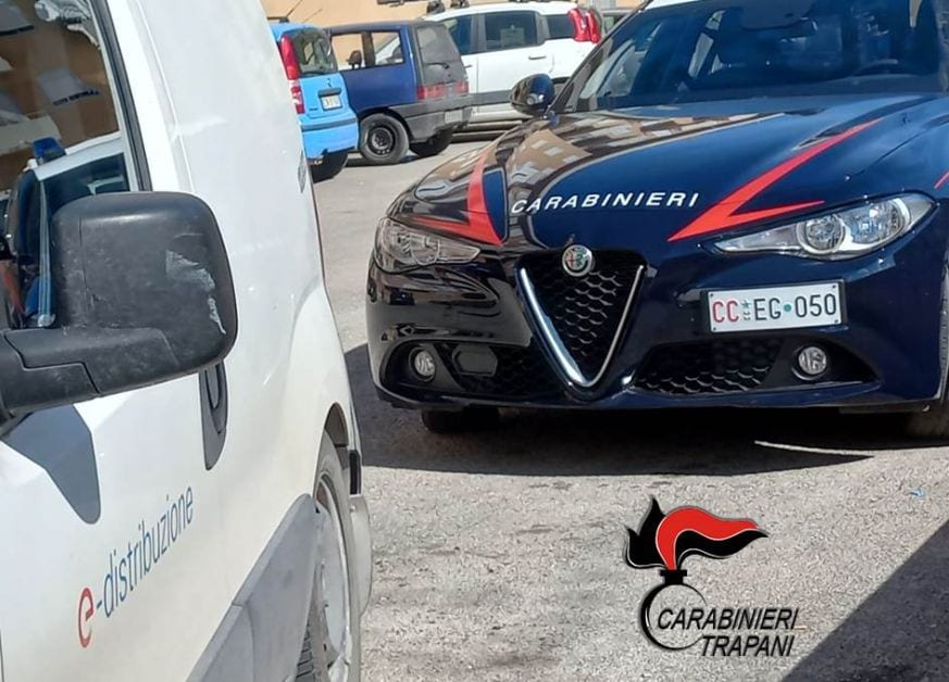 Contrasto all'illegalità, sinergia tra carabinieri di Trapani ed Enel