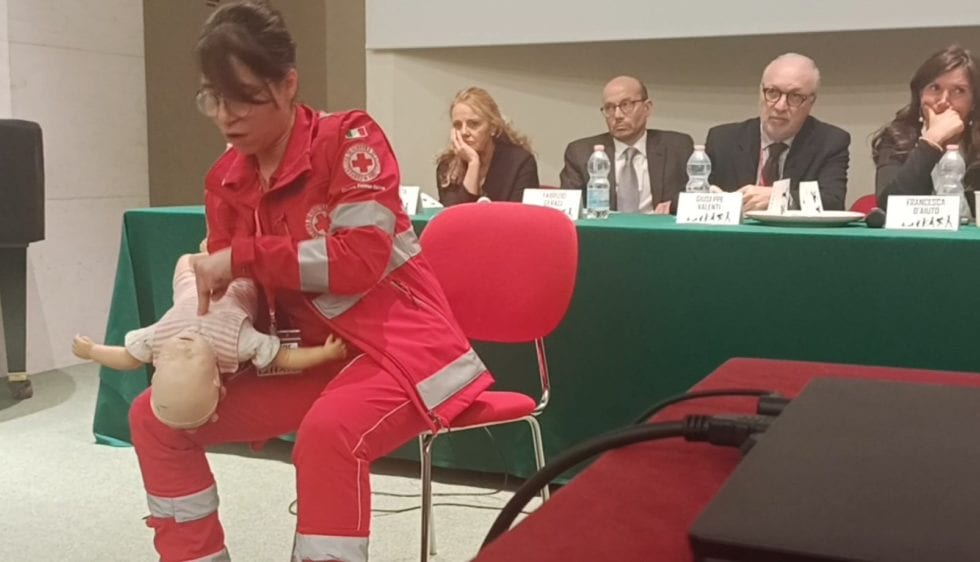 Disostruzione pediatrica, ad Alcamo convengo e simulazioni della Croce Rossa (VIDEO)
