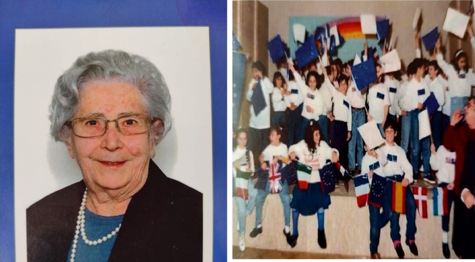 Muore la maestra Marianna Bonì. Già nel 1966 credeva fermamente nell'Europa