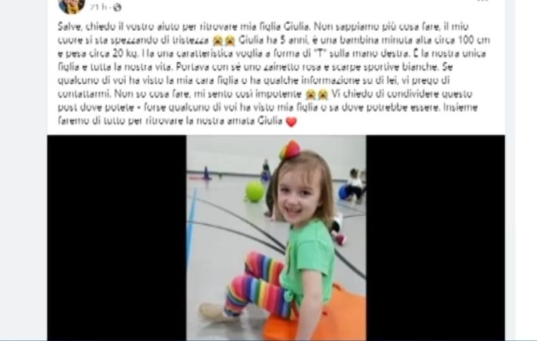 Nessuna bimba scomparsa ad Alcamo, era un tentativo per rubare password