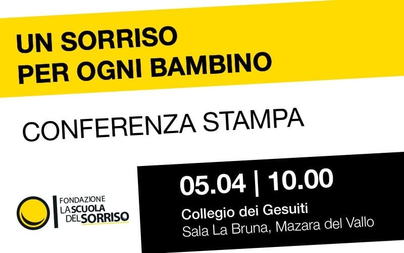 "Un sorriso per ogni bambino", conferenza evento solidale domani a Mazara