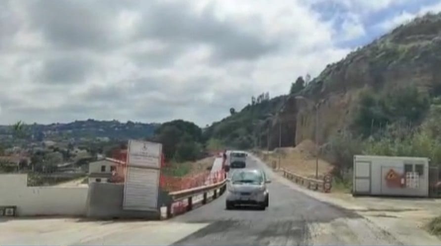 'Passerella', riapre transito a Castellammare su ex SS187. Consegna a fine maggio
