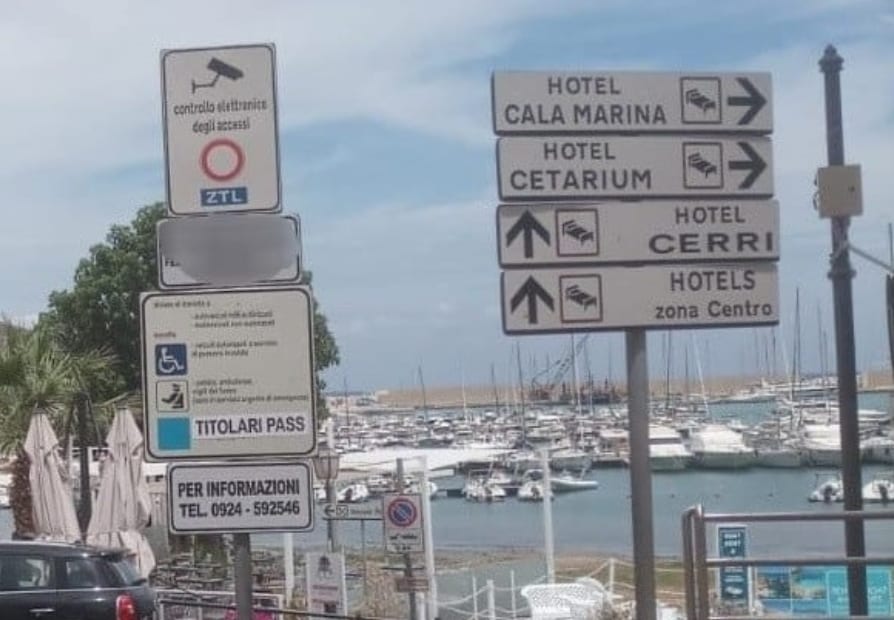 Da oggi ZTL a Castellammmare, varchi attivi alla cala Marina e in altri quartieri