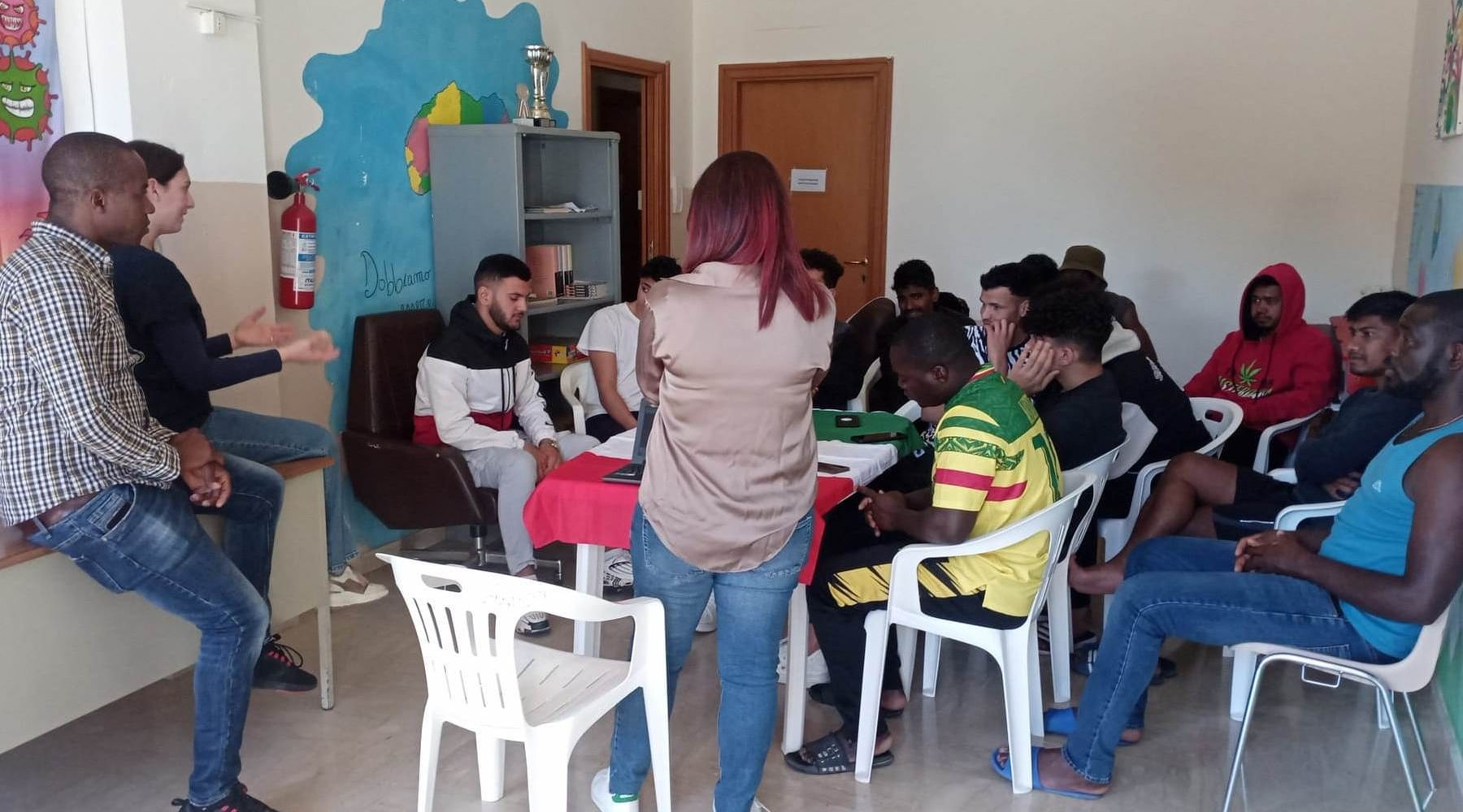 ‘Io vivo in Italia’, progetto di cittadinanza attiva al centro di accoglienza di Valderice