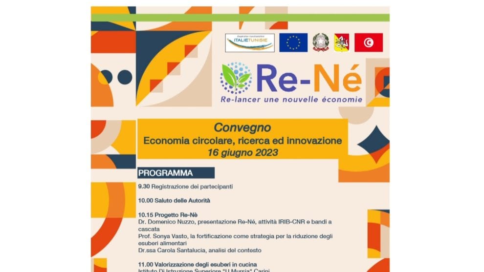 Ciclo di incontri sull'economia circolare, evento promosso dall'alcamese Nuzzo
