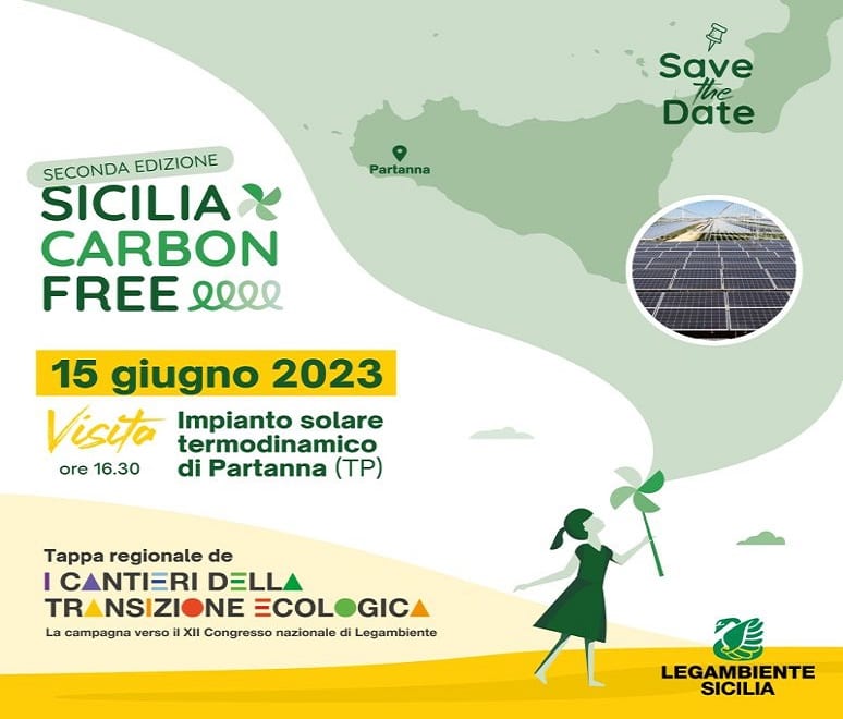 "Cantieri della Transizione Ecologica", dopo Catania l'evento sbarca a Partanna. Visita al campo solare da 83.000 mq