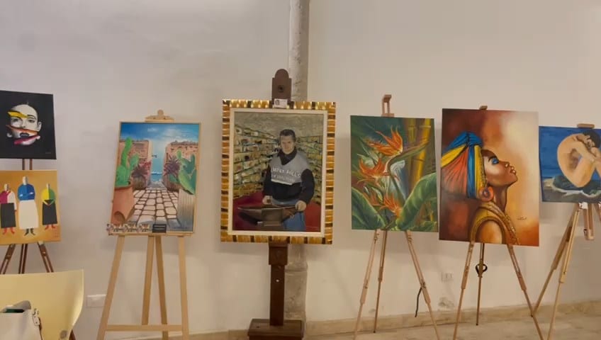 Artisti del Corso, ventidue opere esposte ad Alcamo. Ora cercano sede per esporle anche d'estate