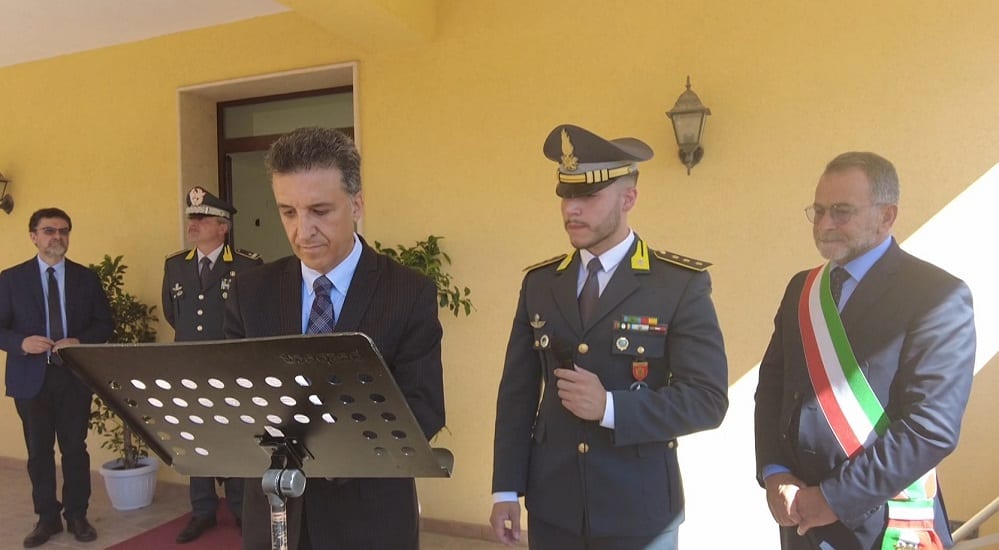 Da bene confiscato a sede alloggi della GdF di Partinico. Napolitano: "Vittoria della Legalità"