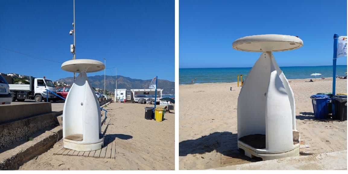 Nuove docce all'aperto ad Alcamo Marina. Niente gettoni, acqua libera
