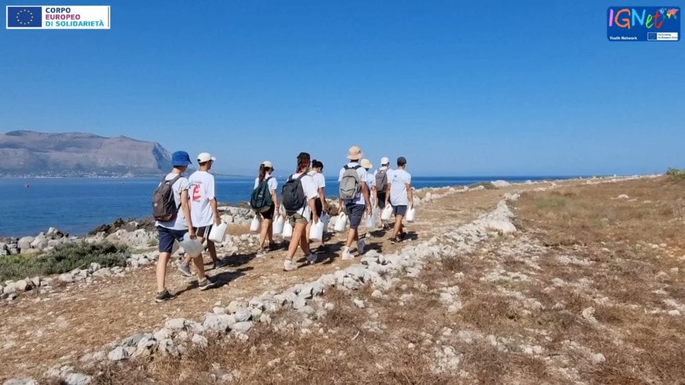 24 volontari da tutta Europa a Isola delle Femmine per tutelare il territorio