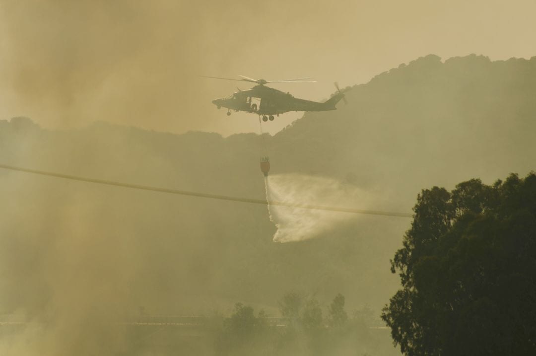 Incendi. Interventi elicotteri 82° Centro SAR, i ringraziamenti di siciliani e istituzioni
