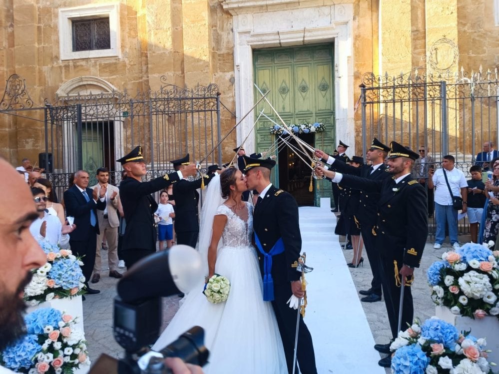 Si sposa Giulia, prima donna alcamese con le stellette
