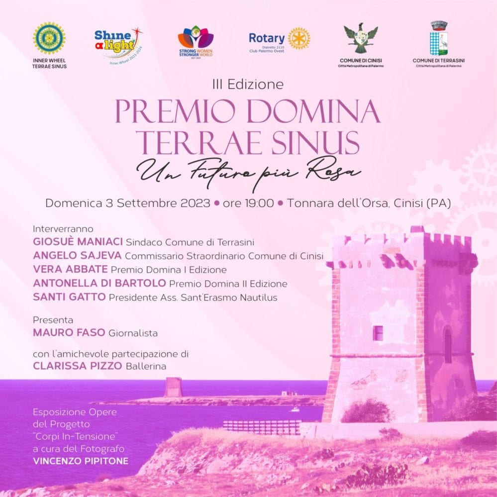 Premio Donna Terrae Sinus, tra le premiate anche alcamese Sara Renda