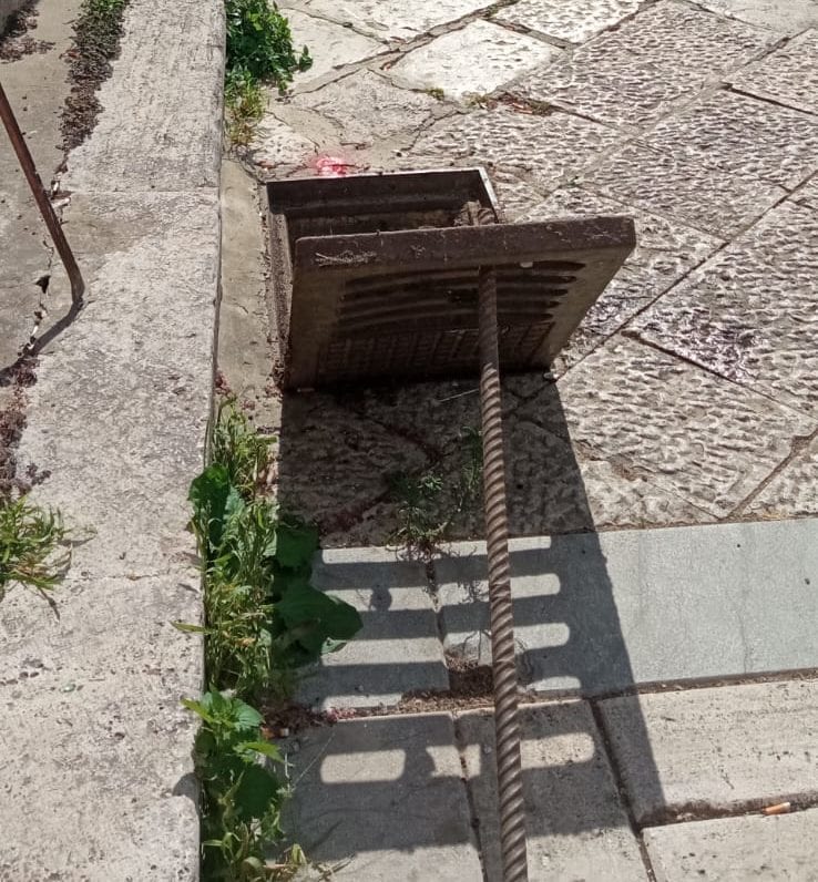 Manutenzione ordinaria caditoie ad Alcamo, pulizia della Roma Costruzioni