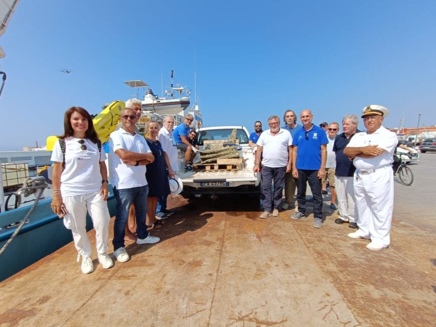 ‘Battaglia delle Egadi’, recuperati a Favignana altri due rostri. Saranno analizzati (VIDEO)