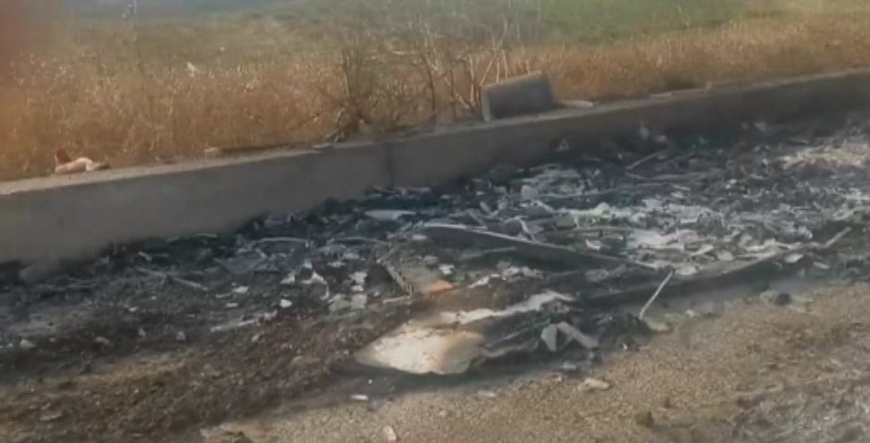 Interprovinciale Alcamo-Balestrate resta aperta, ‘balordi’ danno nuovamente fuoco ai rifiuti