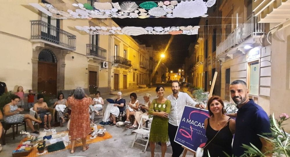 "Un cielo di centrini", particolare iniziativa a Paceco