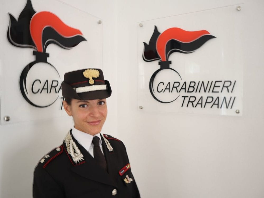 Cambio della guardia nei carabinieri di Trapani. Arriva il tenente Camilla Bernacchini