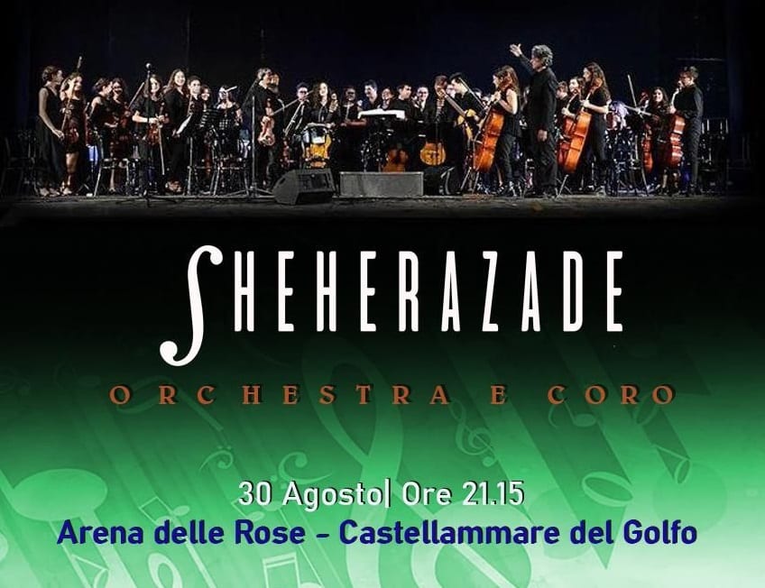 'Sheherazade', coro e orchestra di giovani studenti trapanesi. Evento a Castellammare del Golfo