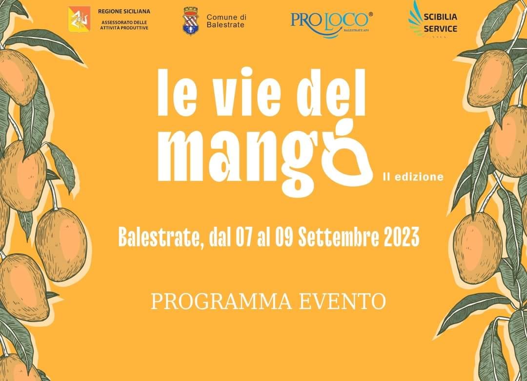 ‘Vie del mango’ a Balestrate dal 7 al 9 settembre. Cala produzione, troppi furti nei campi