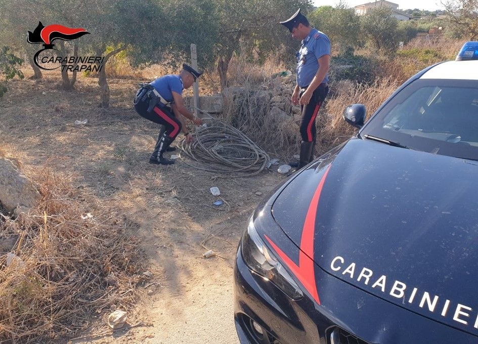 Marsala, sei denunce e undici segnalazioni. Tra i deferiti due rubavano rame