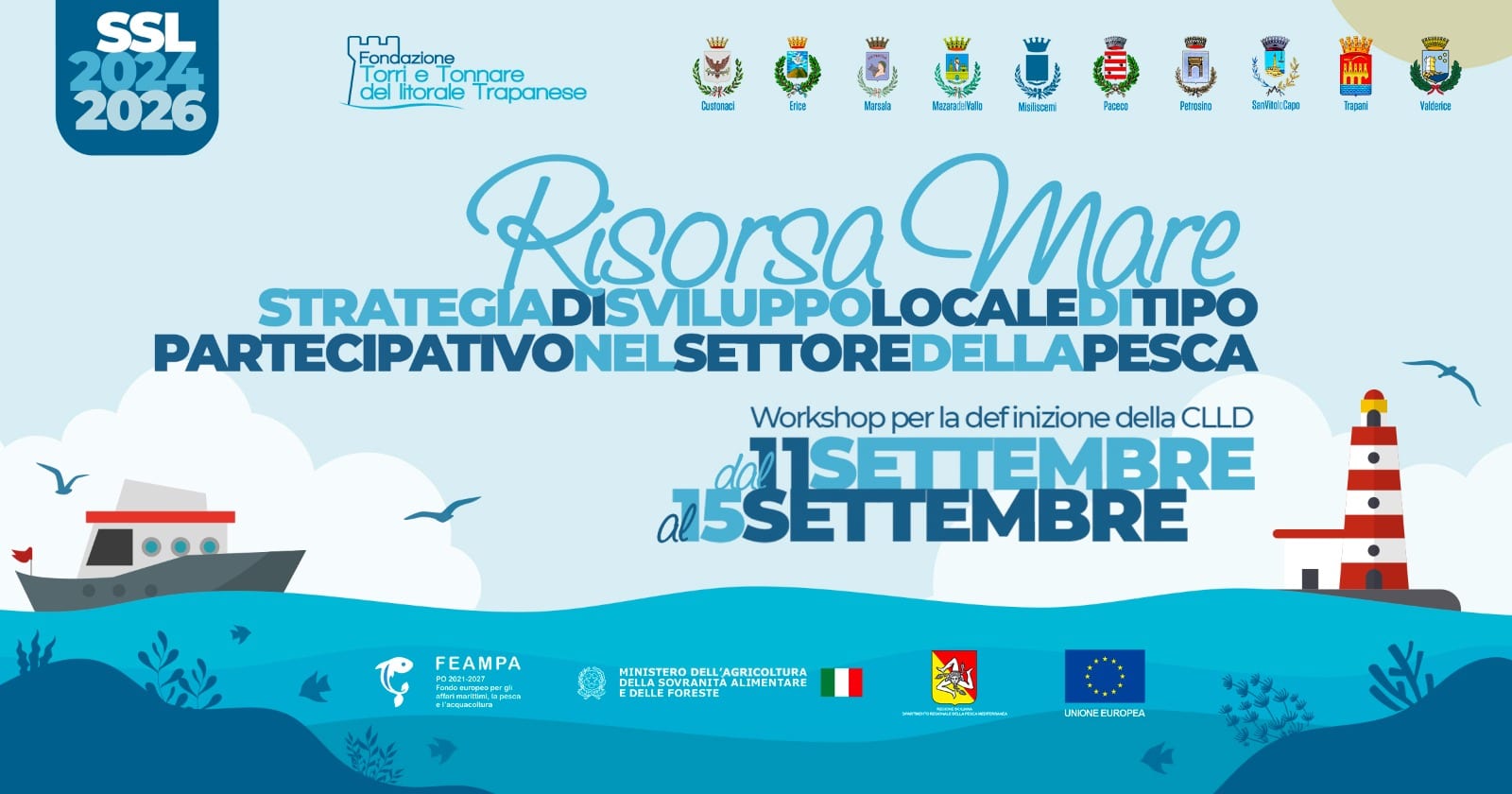 Gal Pesca Trapanese a lavoro per coinvolgere il territorio