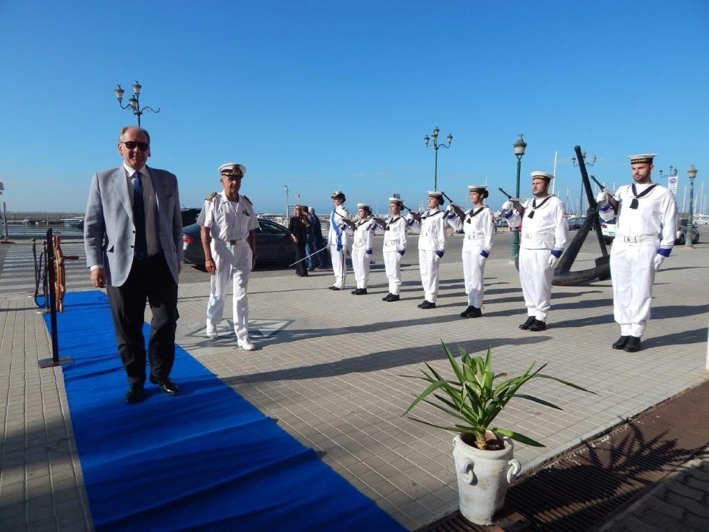 Elogi dal governo alla capitaneria di porto di Trapani, visita e sopralluogo del sottosegretario La Pietra
