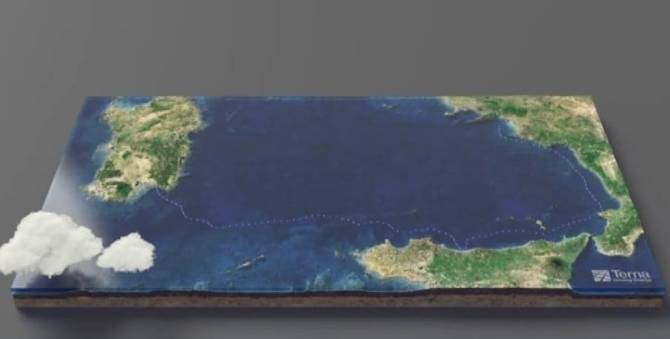 ‘Tyrrhenian Link’, tratta sottomarina fra Sicilia e Sardegna. 970 KM di cavi
