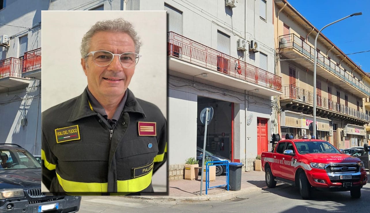 Nuovo comandante dei vigili del fuoco a Partinico