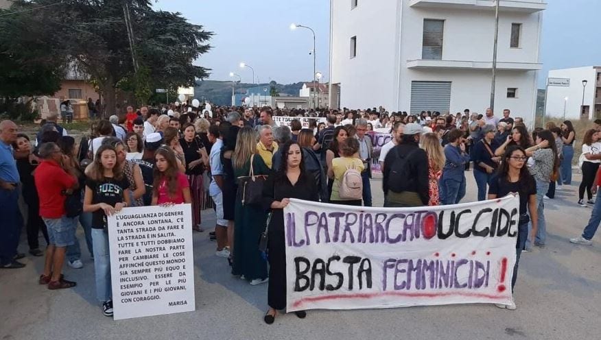 A Salemi fiaccolata in memoria di Marisa Leo, vittima di femminicidio