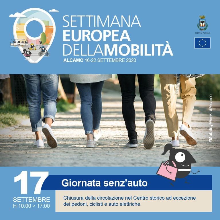 Iniziative, ad Alcamo, per settimana europea della mobilità sostenibile