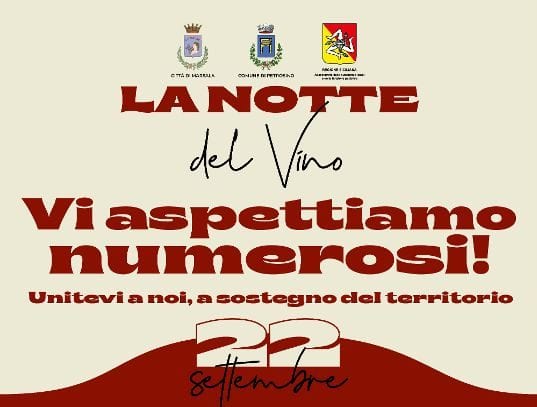 "La Notte del Vino", sindaci di Marsala e Petrosino lanciano appello a cittadini