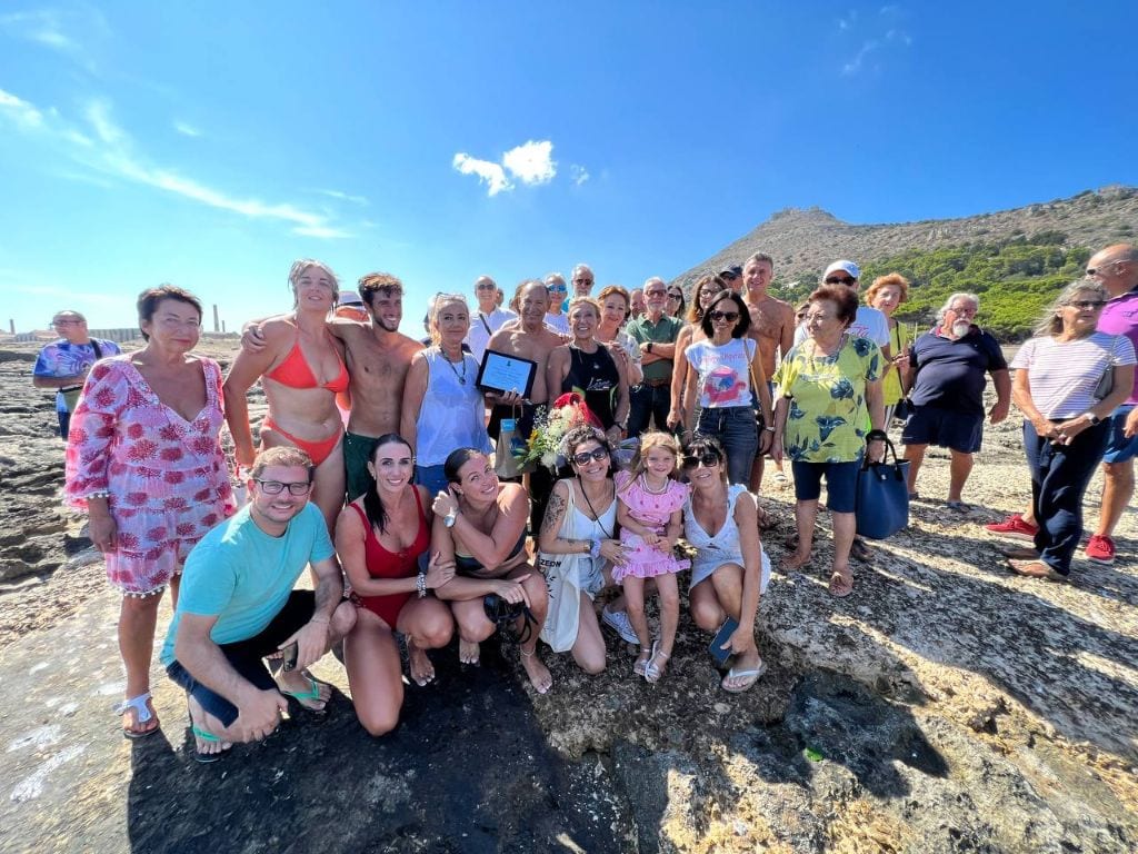 Dall'isola di Formica a Favignana, la traversata di due atleti per fini sociali