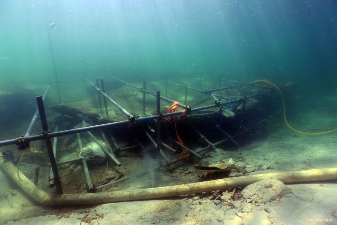 Riportato alla luce relitto di nave romana nei fondali di Marausa