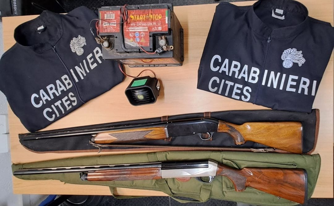 Contrasto a bracconaggio. Cites multano cacciatori tra Marsala, Campobello di Mazara e Salemi