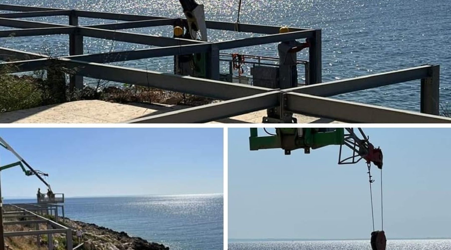Si smonta il solarium della discordia di Levanzo
