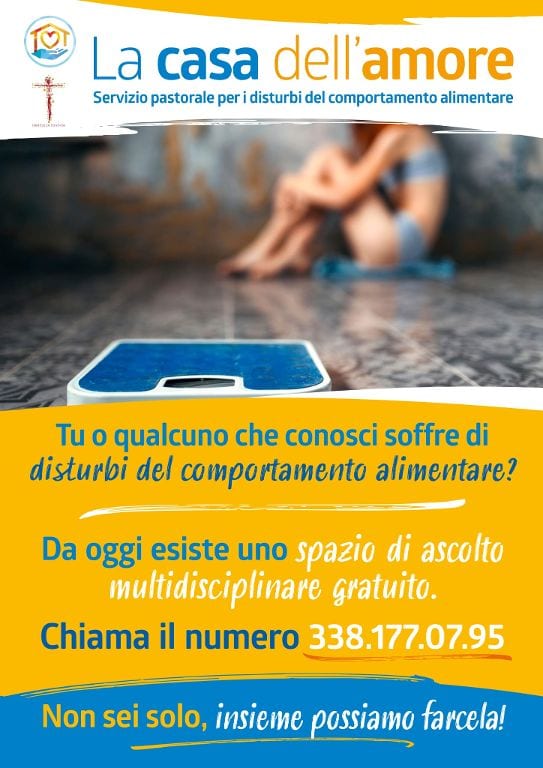 Disturbi del comportamento alimentare, a Trapani nasce “la casa dell’amore”