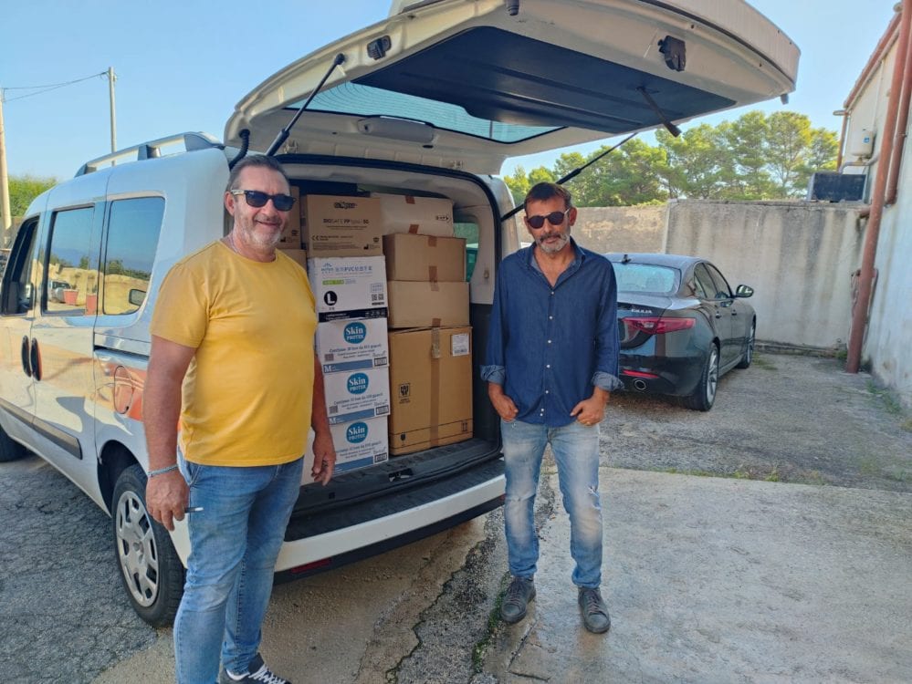 Due fratelli di Castellammare in prima linea nel campo delle donazioni, ultima alla Fire rescue
